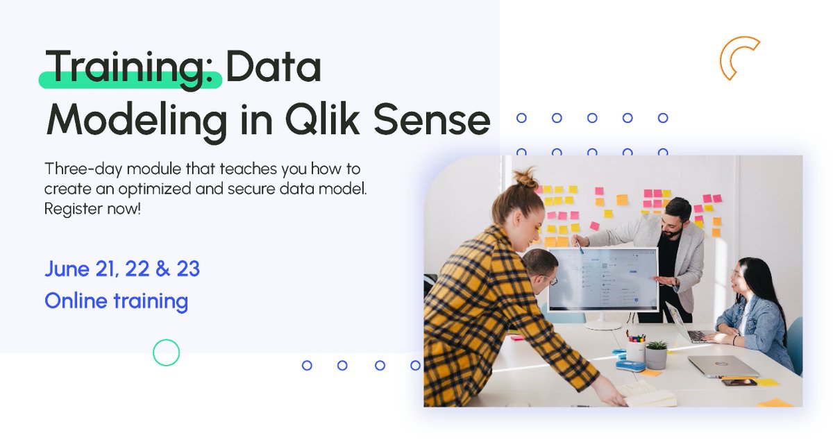 agilossolutions's tweet image. 𝐎𝐧𝐥𝐢𝐧𝐞 𝐓𝐫𝐚𝐢𝐧𝐢𝐧𝐠: 𝐃𝐚𝐭𝐚 𝐌𝐨𝐝𝐞𝐥𝐢𝐧𝐠 𝐢𝐧 𝐐𝐥𝐢𝐤 𝐒𝐞𝐧𝐬𝐞. Register now for our three day module that teaches you how to create an optimized and secure data model. More info &amp;amp; registrations here: ow.ly/4SBr50NLoox