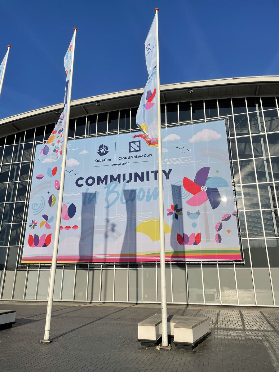 aaitaazizi's tweet photo. Good morning from Amsterdam ☀️
It’s #KubeCon time! https://t.co/dZ2sLNOxug
