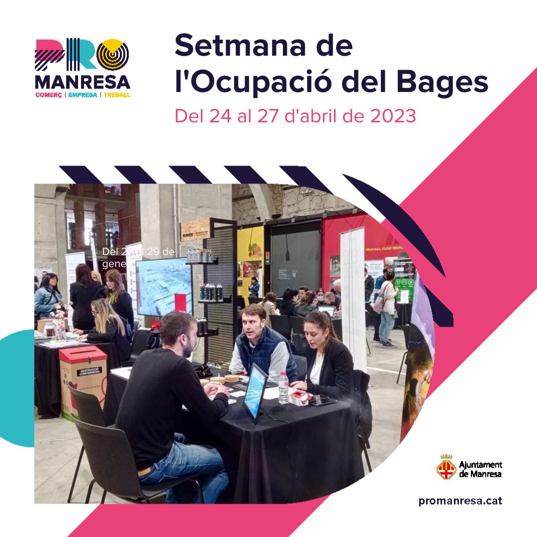 Busques #feina i tens més de 45 anys?
Et convido al taller que faré de 2h a la #SetmanadelOcupació del #Bages 
🗓️26 #abril 
⏰10h
📍#ProTreball #Manresa

Vens?😉

#TalentSènior #Majors45 #Fira #Ocupació #Treball #RH #OrientacióLaboral #Speaker #AjuntamentDeManresa #CèliaHil