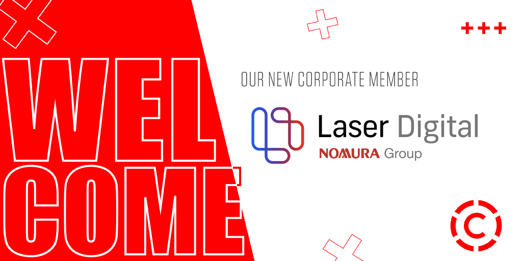 Give a big welcome to our newest corporate member @LaserDigital_ , part of the @Nomura Group, a crypto business redefining the frontier of digital finance for institutional investors. Welcome to the CVA 🥳 Learn more: laserdigital.com