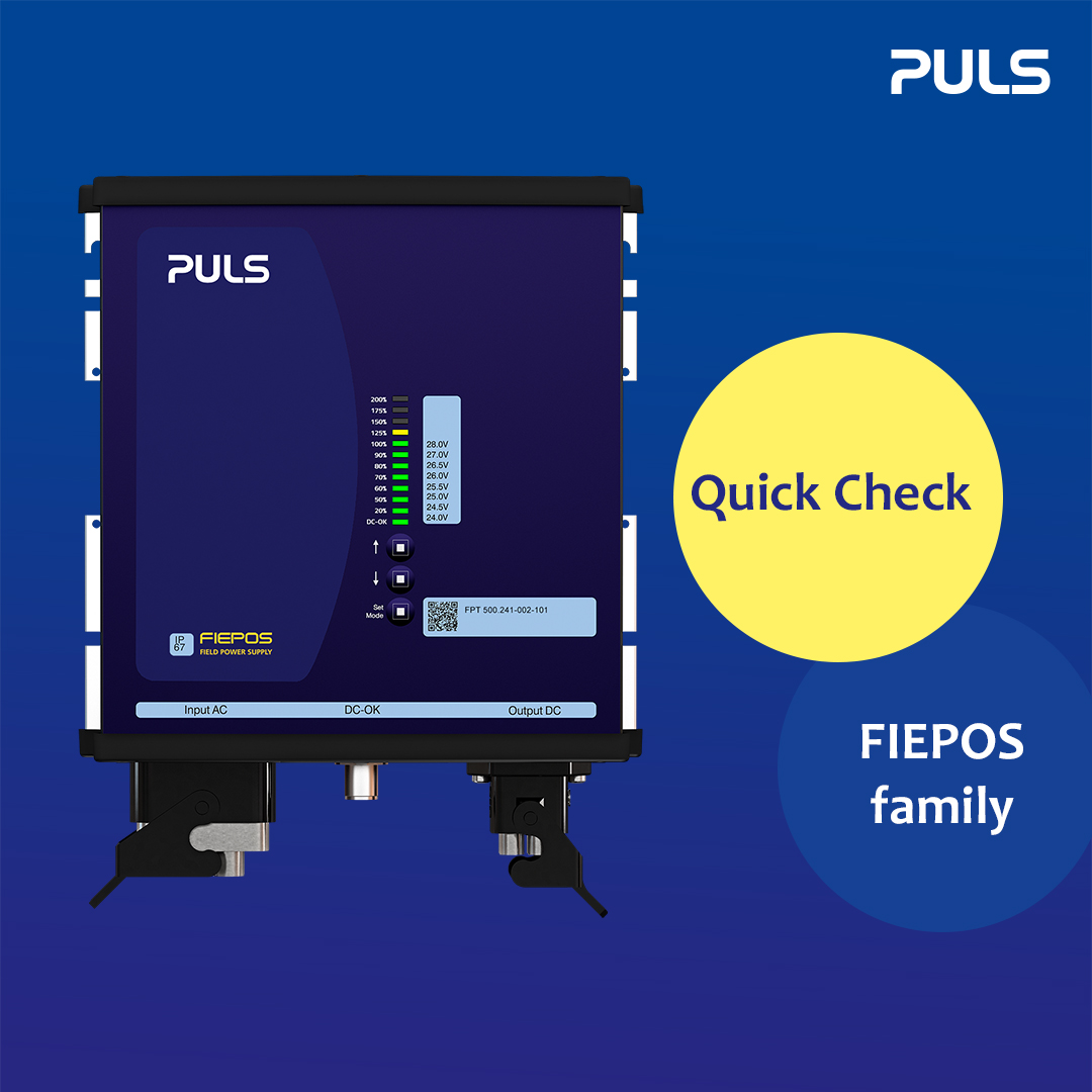Our #FIEPOS solutions supply your applications with power where you need it most - directly on machine. With our IP65/67 Field Power Supplies, you benefit from a compact, decentralized alternative to the classic control cabinet.

Learn more: hubs.li/Q01M0Kkk0