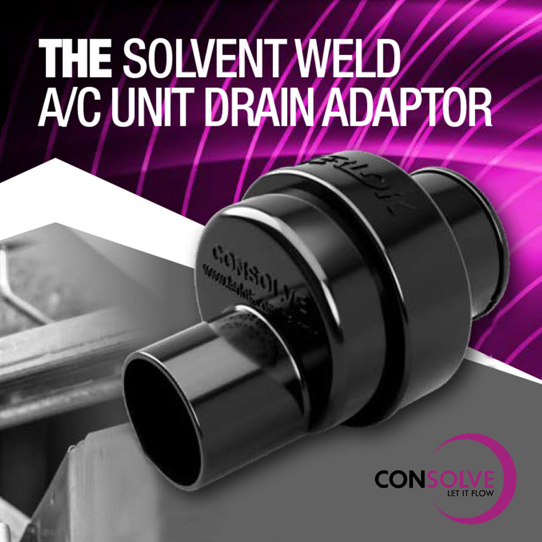 fsw_irl's tweet photo. Do you know why HVACR engineers choose the new leak-free CONSOLVE® solvent weld AC unit drain adaptor? Because it's better!
Designed for an aggro-free install, ask for CONSOLVE® from FSW on your next job!
sales@fridgespares.ie | 00353 1 830 3466
#Consolve #FSW #HVAClife https://t.co/eDMEwwMyTU