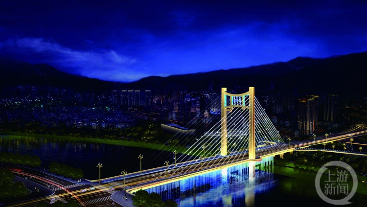 iChongqing_CIMC's tweet photo. 👏Just in!
Chongqing's first water-screen landscape bridge, Kaizhou Bridge, is set to open in July after the final 50 cubic meters of concrete were poured for the closure section. This landmark building will rise on Hanfeng Lake in Kaizhou.
#Chongqing #LandmarkBuilding https://t.co/OOh6rUpXJY