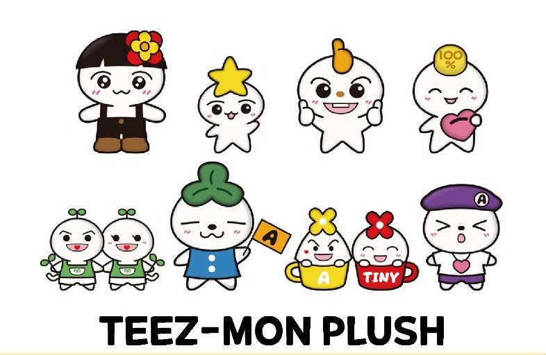 TEEZ-MON pop-up store ATEEZ plush pc | escolalf.com.br