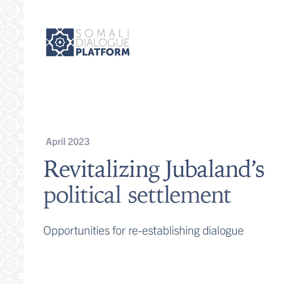NEW BRIEFING | Revitalizing Jubaland’s political settlement

Jubaland's relative stability is threatened by the potential of a political standoff. This briefing outlines possible pathways for a wider transformation in political settlement dynamics.

➡️bit.ly/3MVQZqO