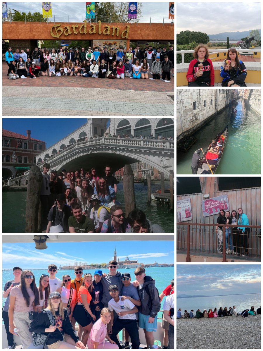 A day well spent exploring the streets of Venice, 🇮🇹 🌞followed by some fun in Gardaland🎢. <a href="/OldBawnCS/">Old Bawn Community School</a> TY's on tour #europeantrip