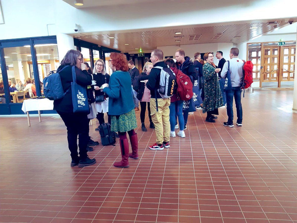 enorssi's tweet photo. Tervetuloa eNorssin kevätseminaariin Rovaniemelle Lapin yliopistoon! Kevätseminaarin teemana on arktisuus ja hyvinvointi ”Tehemmä yhessä.” Tänään Tutkoke-symposiumpäivän teemana ”Mitäpä sie?” @enorssi @ulapland https://t.co/Al0sK454qk