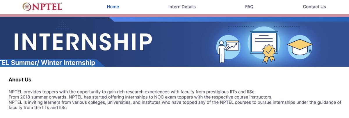 AdhesionLab's tweet photo. This is a interesting program offered by @nptelindia. While we may not be able to accept a intern this summer, hoping we will be able to in the future.  https://t.co/xQVWzf6HiH https://t.co/ynoCtM2g1C