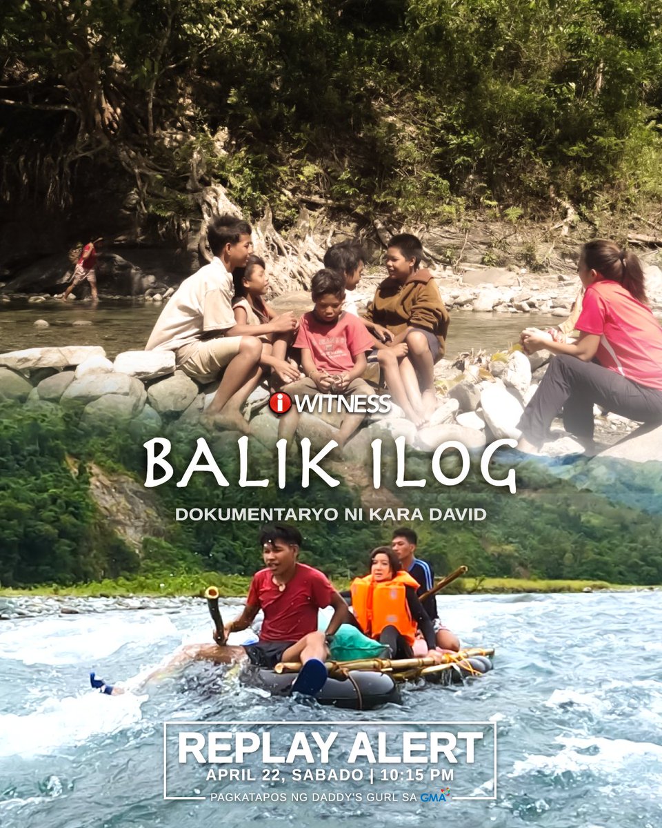 IWitnessGMA's tweet photo. Noong 2014, nakilala ni Kara David sina Erwin at Ligawon, mga batang nagpapaanod ng kalakal sa rumaragasang ilog para maibaba ito ng bundok at maibenta sa bayan.
Naipagpatuloy kaya nila ang kanilang pag-aaral? Mayroon na kayang pagbabago sa kanilang lugar?
#IWitness
#BalikIlog https://t.co/hIkDl99iwo