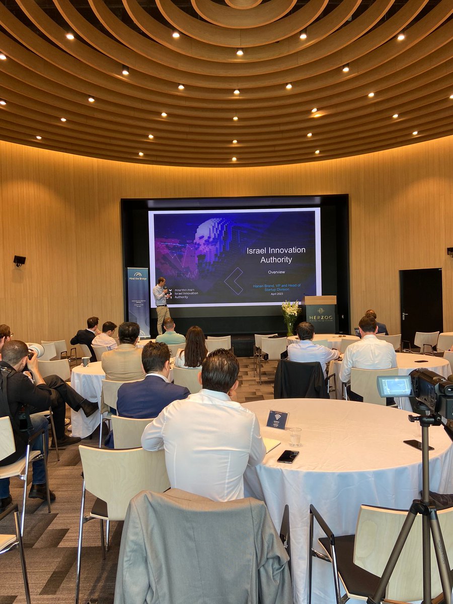 MindTheBridge's tweet photo. #SSUMMIT23
On stage @HananBrand, Head of Startup Division #Israel #Innovation Authority:
"We are not government officials, but we're not the private sector:
✔️establish new growth engines
✔️remove obstacles
✔️address market failures"
#TelAviv #scaleup @aonetti @mmarinucci https://t.co/SaZaT9FoJE