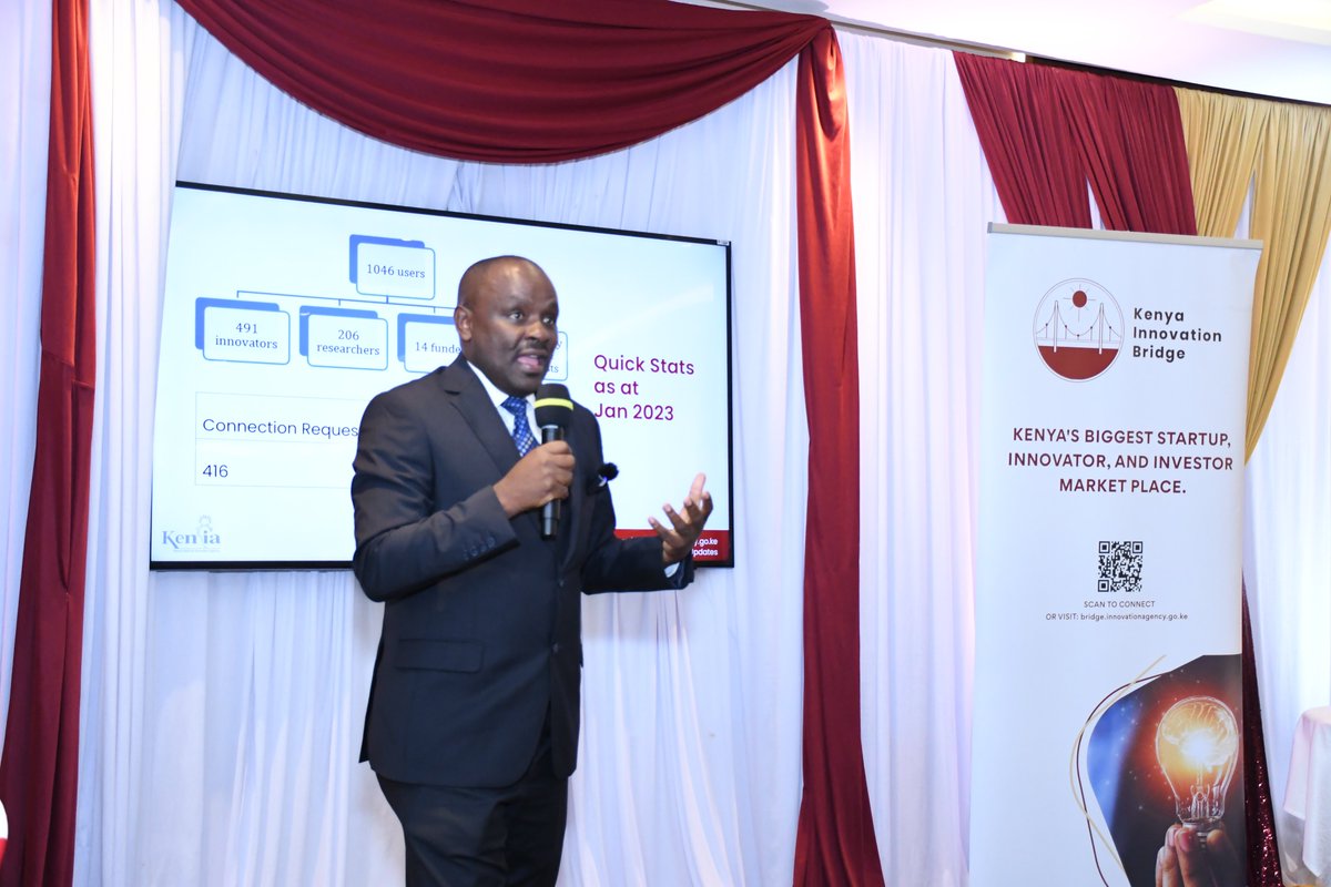 KEinnovbridge's tweet photo. " The #KIBPlatform has an aspiration of working together to nurture a system that we can trust, partner with, and build capacity for different stakeholders in the ecosystem." - Dr. @tomwansa, CEO @KENIAupdates https://t.co/0vXiECoInc