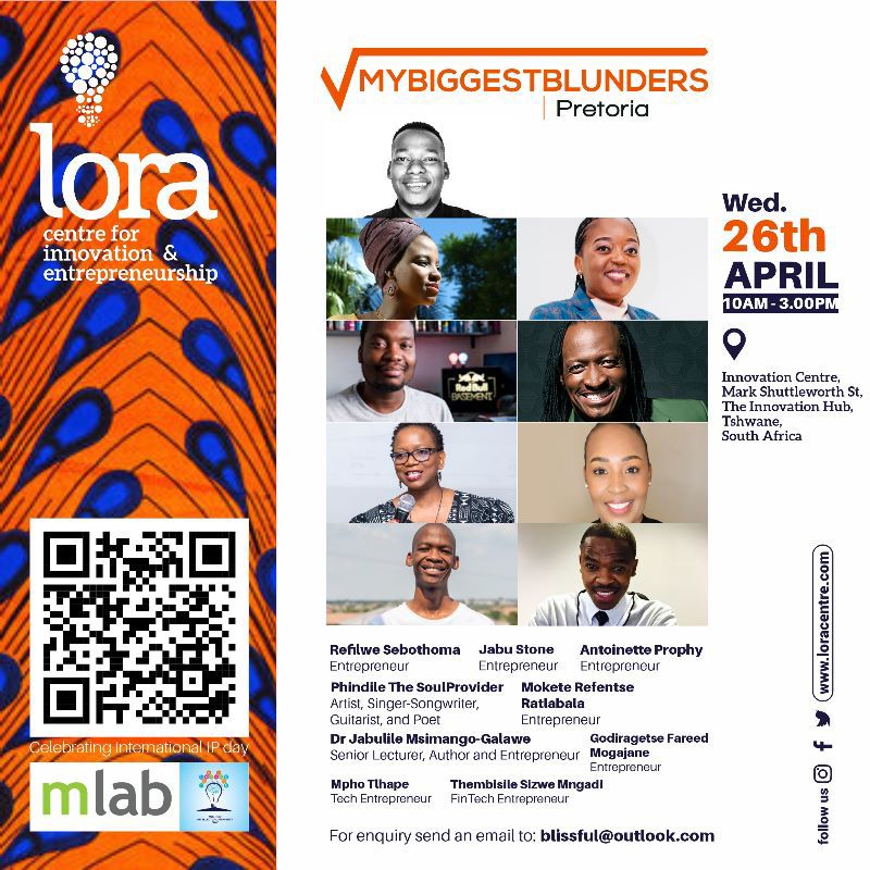 In entrepreneurship your mistakes may be biggest source of learning  you could possibly have. Those mistakes could inspire other entrepreneurs and these entrepreneurs will be sharing blunders next week and you're invited.🙂

Register: bit.ly/3AuekbX