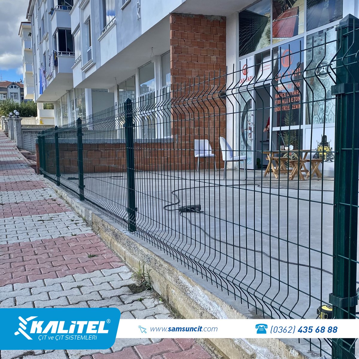 kalitelcit's tweet photo. ✅Yapılan Uygulama: Panel Çit ve Kapı Uygulamamız...
📍Uygulama Yeri: Kavacık Mh. - İlkadım/Samsun

✔️Keşif ve Bilgi İçin;
☎️0362 435 68 88
📱0545 688 55 05
🌍https://t.co/uDcbNP8pj9

📍Satış Ofisi: İstiklal Mh. Uzunlar Cd. No:54/1
(İlkadım Sanayi Sitesi) Tekkeköy/Samsun

#çit https://t.co/gW20rIzOD5