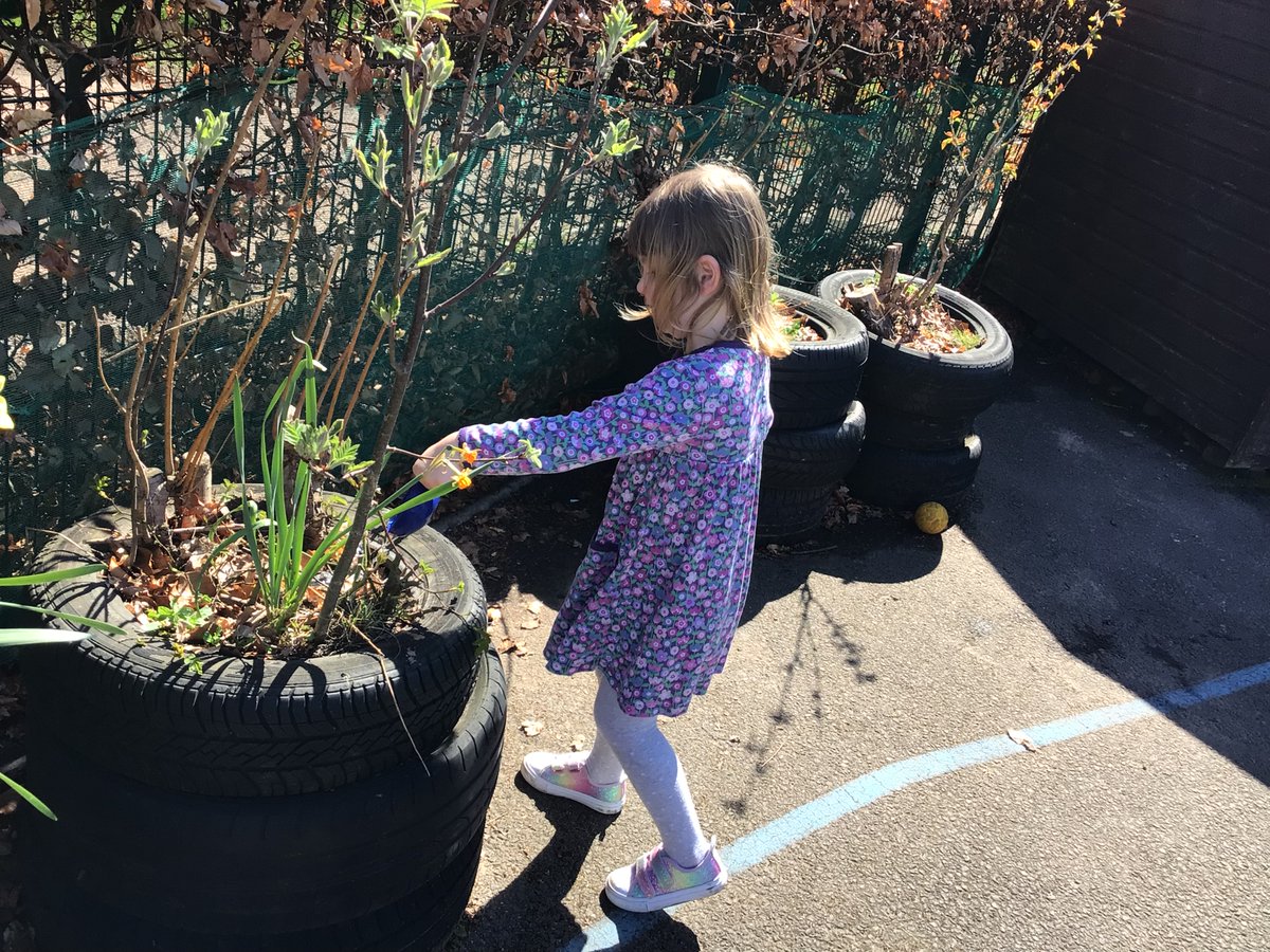 WoodlandsPrim1's tweet photo. Caring for the plants, flowers and seeds as they all need water to help them grow #caringfortheenvironment #science #HWB #earlyyears https://t.co/UBJLnh74zS