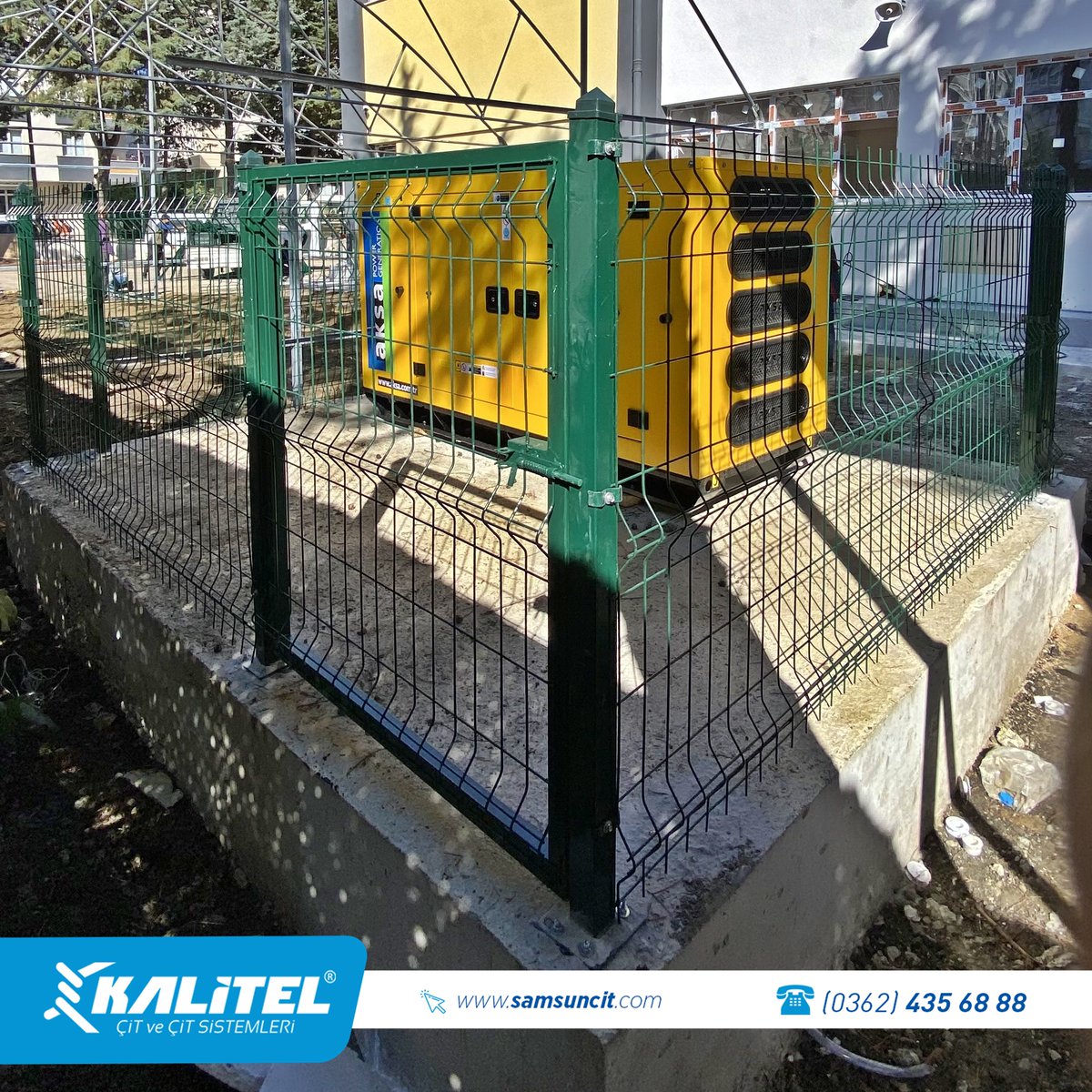 kalitelcit's tweet photo. ✅Yapılan Uygulama: Panel Çit ve Yaya Kapısı Uygulamamız...
📍Uygulama Yeri: Atakum/Samsun
✔️Keşif ve Bilgi İçin;
☎️0362 435 68 88
📱0545 688 55 05
🌍https://t.co/uDcbNP8pj9

📍Satış Ofisi: İstiklal Mh. Uzunlar Cd. No:54/1
(İlkadım Sanayi Sitesi) Tekkeköy/Samsun

#çit #atakum https://t.co/u7msrwudA4