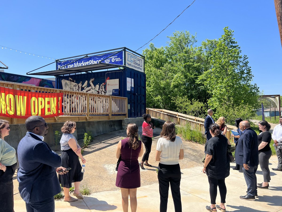 Great to be in #Atlanta w my @landpolicy ACI team  for our 4th Local Investor Challenge - w our partners @InvestAtlanta & @philanthropyATL.

Day one featured new #affordablehousing & #homeownership investable opportunity for wealth building & a @AtlantaBeltLine tour.