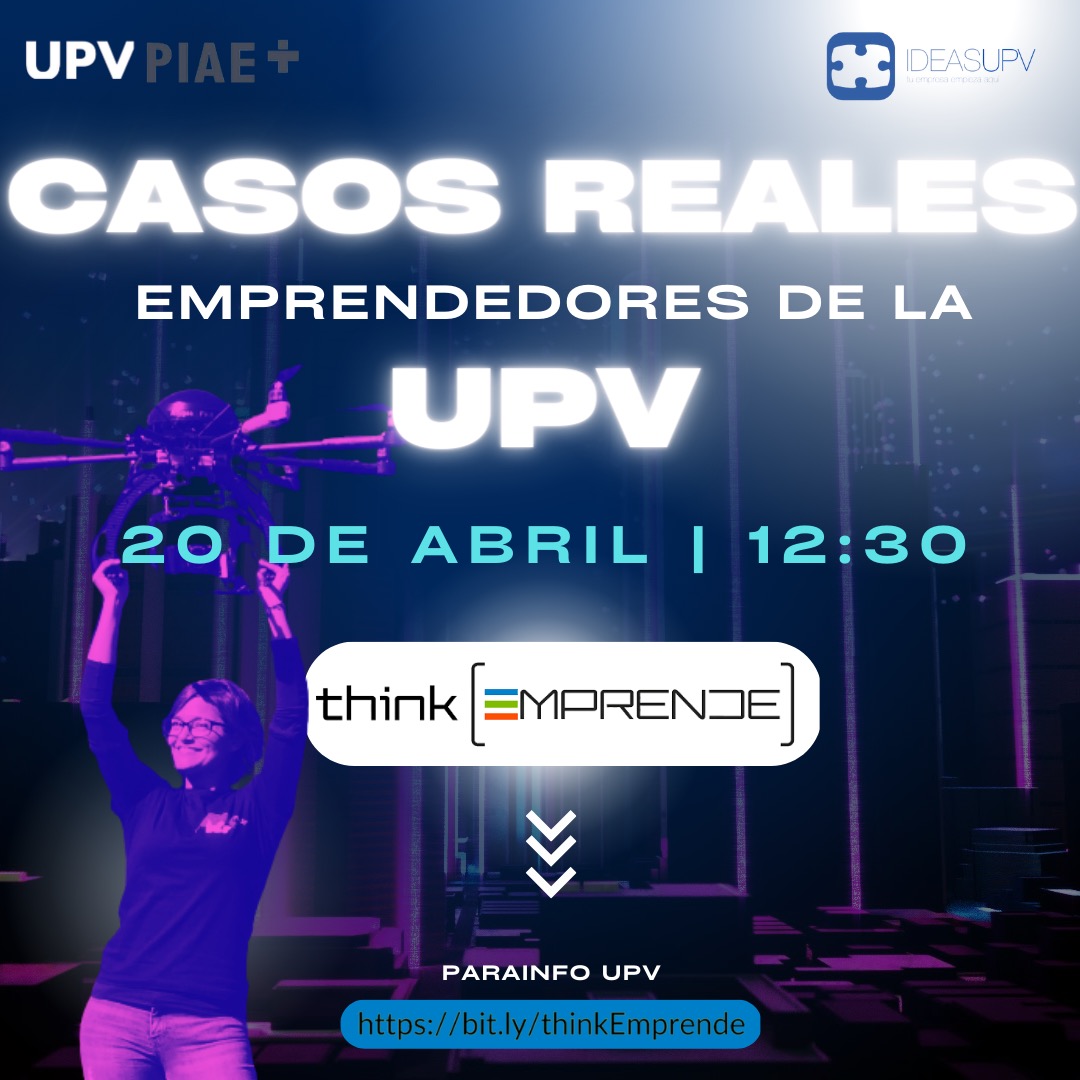eamnupv's tweet photo. #emprendimientoUPV💡
😀Si tienes pensado👩🎓👨🎓 crear algún tipo de negocio o quieres saber qué empresas se han creado en la UPV, el evento que organiza mañana @IDEASUPV te interesa.
📝INFO E INSCRIPCIÓN:
https://t.co/2lTkimzz41
#emprendimiento #innovación #talentoUPV https://t.co/iAgJOqhAdN