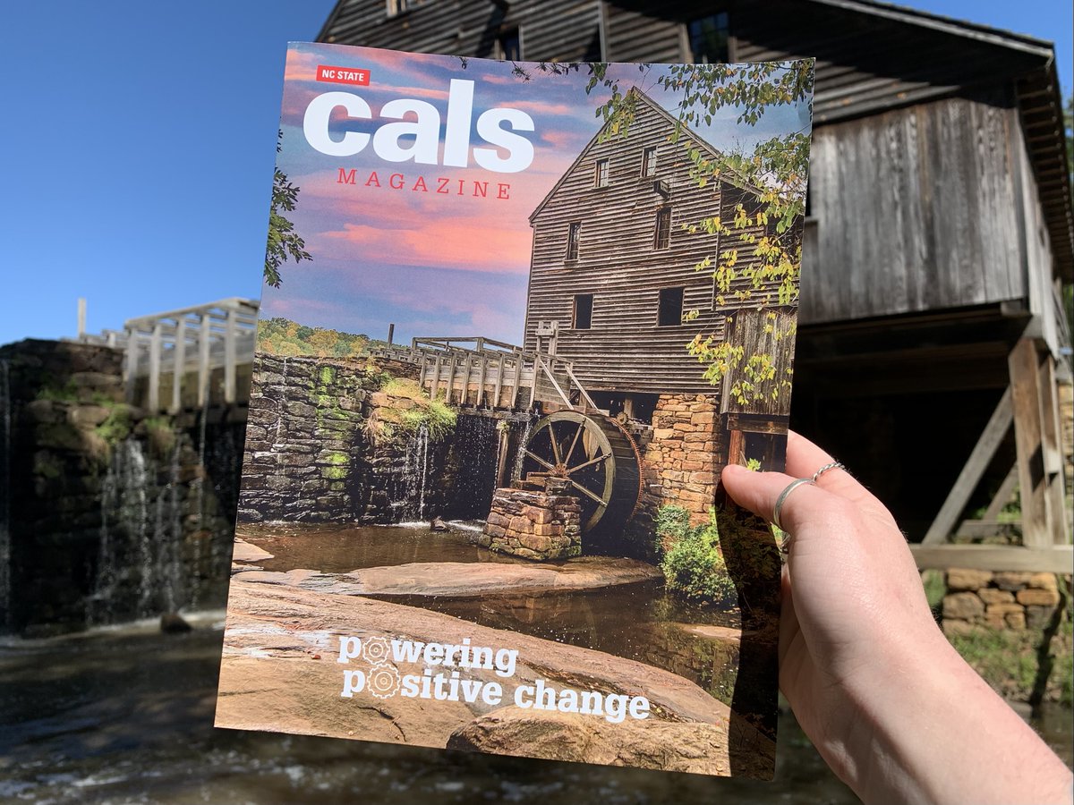 Check your mailbox, and your inbox, folks: the Spring 2023 CALS Magazine is here. 

Take a look, and see how CALS is powering positive change ➡️ ncst.at/pm7Q50NMnbN