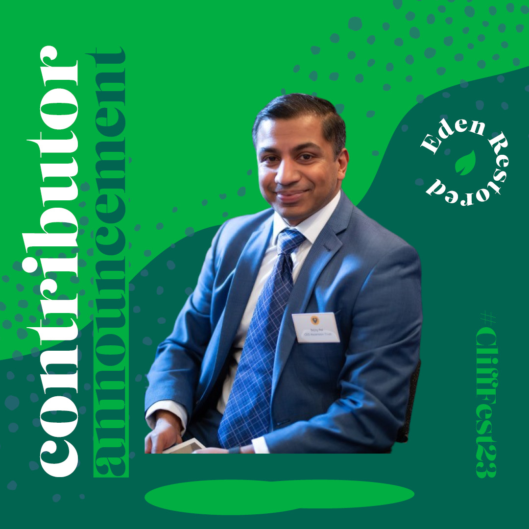 We are excited to welcome <a href="/Bej_Pal/">Bejoy Pal</a>, CEO of the Ascension Trust, to #CliffFest23. Bejoy will be opening the Bible with us at one of our evening celebrations and his wisdom and experience in a seminar. Book your tickets for Cliff Festival now at cliffcollege.ac.uk/festival