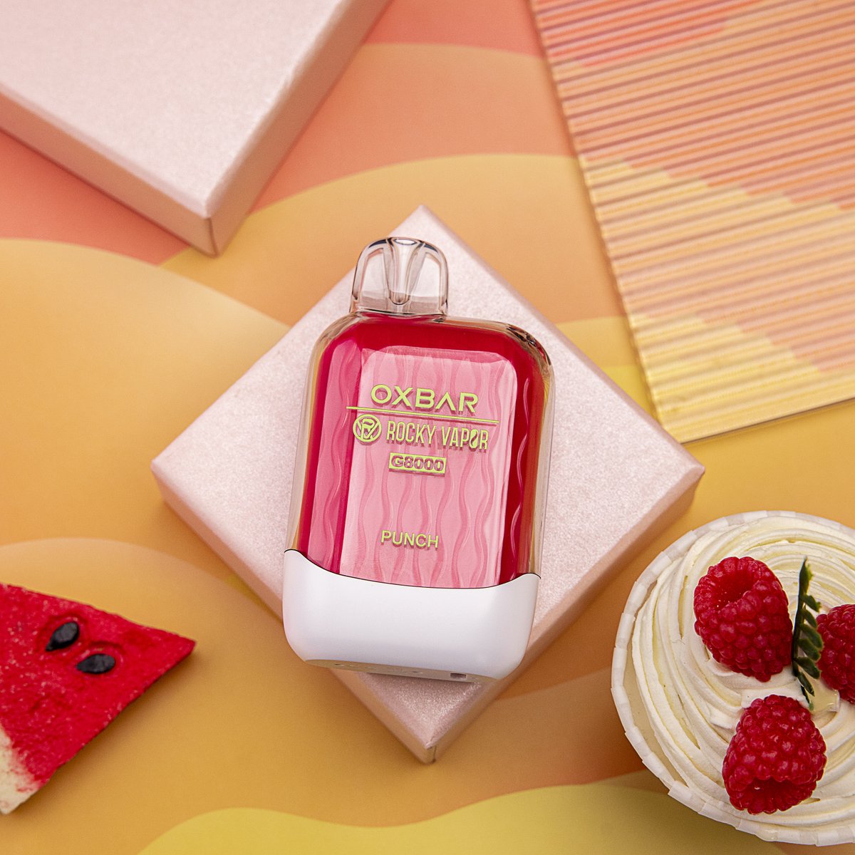 Oxbar&amp;Rocky Vapor - G8000
Exquisite transparent shell &amp; colorful design.
One of the BEST in 2023
#oxbar #rockyvapor #oxbarg8000 #g8000 #bestvape #vapelife #disposables #vapetricks #vapeon #vapenation #disposable