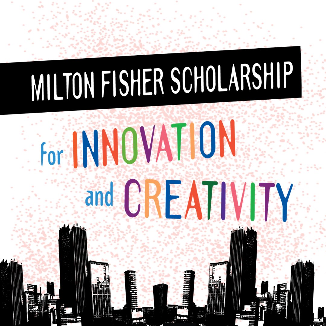 Know a student who is a creative problem-solver? Who has solved an artistic, scientific or technical problem in a new or unusual way? Encourage them to apply to the Milton Fisher Scholarship for Innovation and Creativity!  Apply by May 5, 2023: mfscholarship.org