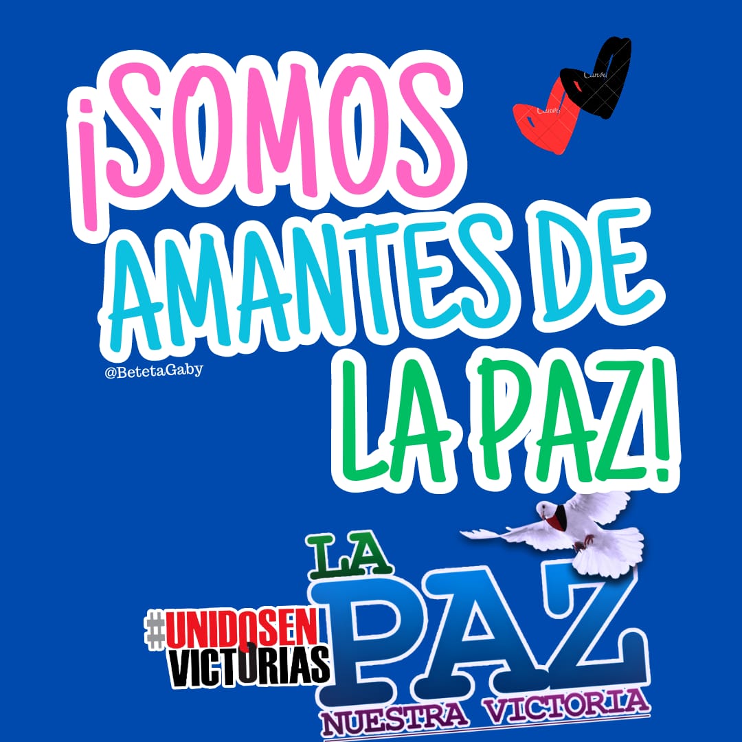 #UnidosEnVictorias  somos pueblo que ama la paz, no pudieron, ni podrán, seguimos construyendo amor #LaPazNuestraVictoria #LeonRevolucion