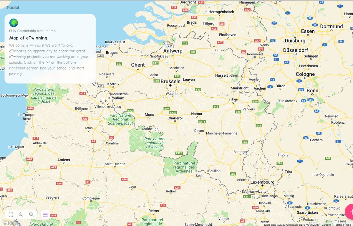 April’s eTwinning activity is the map of eTwinning 🗺️

🤩Show off your current eTwinning project and take a look at the projects that other eTwinners are working on in all eTwinning countries!

Click below👇
bit.ly/40XQLDf