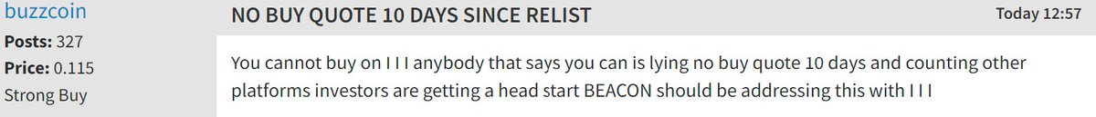 buzzcryptotoday's tweet photo. #Beacon #Energy CEO, #Larry #Bottomley, @BeaconEnergyPlc #BCE $BCE
NO BUY QUOTE 10 DAYS SINCE RELIST https://t.co/50nflSxYQr