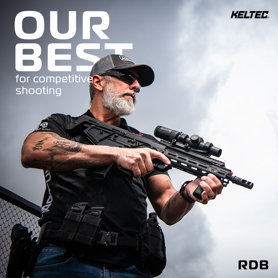 KelTecOfficial's tweet photo. The RDB is the ultimate bullpup rifle for speed and accuracy. Get ready to dominate the range.
#KelTec #KelTecWeapons #AmericanMade #RDB #Bullpup #CompetitiveFirearms #CompetitiveShooting https://t.co/xdrLx1IKYI