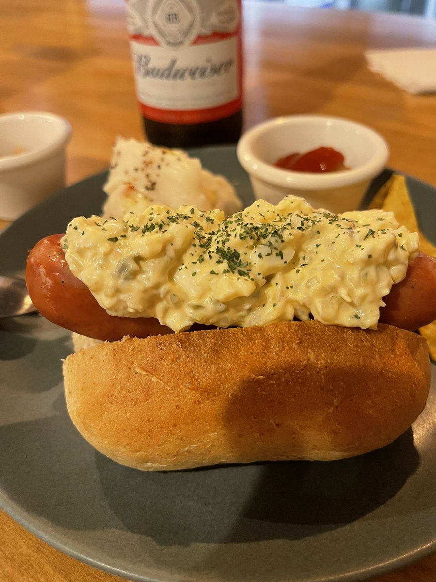 uji004's tweet photo. 今日もjams hotdogへ
今日は、タルタルソース‼️
うまぁ‼️めちゃくちゃ、うまぁ‼️😍
美味しくいただきました。😁
https://t.co/fDBqdhZl01

#タルタルドッグ
#hotdog
#ホットドッグ
#淡路町
#小川町
#神田
#jamshotdog https://t.co/RkrL2o5vAg