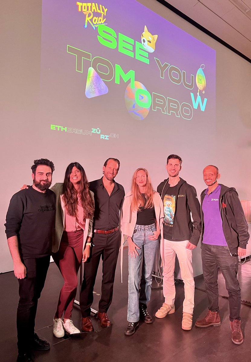 sygnumofficial's tweet photo. Memorable moments @EthereumZurich like Sat 15 Apr in the panel "Staking landscape after the #ShapellaUpgrade." View it again, thanks to @uzh_blockchain 👉https://t.co/TbvvwagHy4

@AliyaDG @sygnumofficial, @nomos_paradox, @tmiychao, @mm319, @MaraSchmiedt, Lior Zaks
#ETH #Staking https://t.co/ZIvq46XSGw
