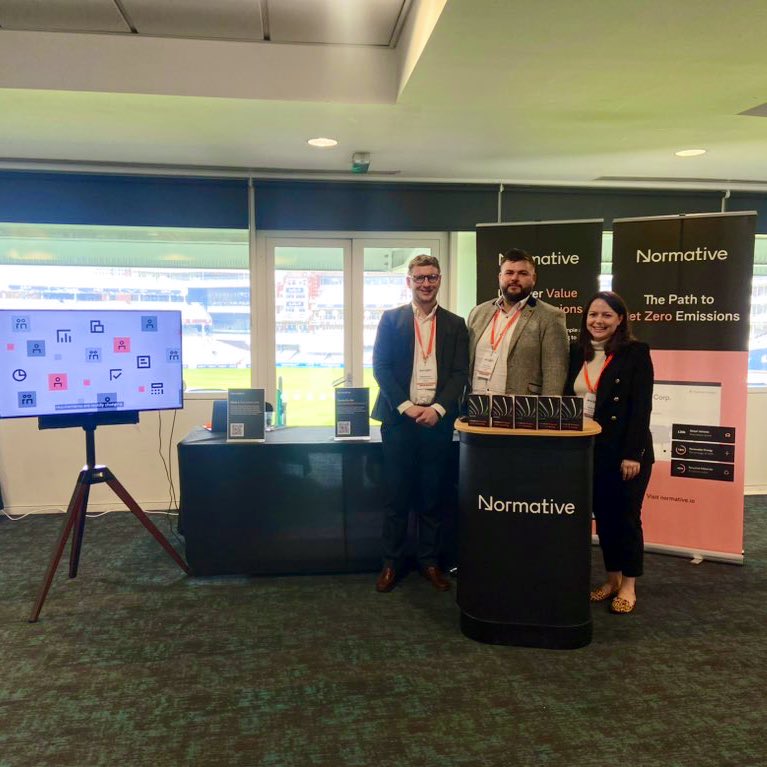 normativeio's tweet photo. We’re at the @CIPSevents Sustainable Procurement Summit in London 👋Come say and hello and learn the importantance of #decarbonizing supply chains for sustainable #procurement.
#sustainableprocurement #Sustainability #pathtonetzero https://t.co/6i7mTIuLfL