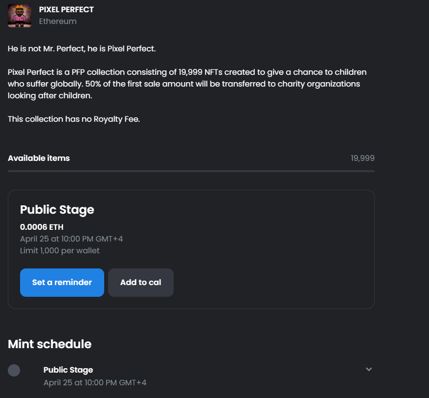 NRTD_NFTs's tweet photo. Drop Link: https://t.co/QSICv3FHkI
Collection Size: 19,999
Mint Price: 0.0006 ETH
Add to your calendar now!
#NFT #NFTs #OpenSeaCollection #opensea #openseanfts #NRTD https://t.co/kcFXYBID7R