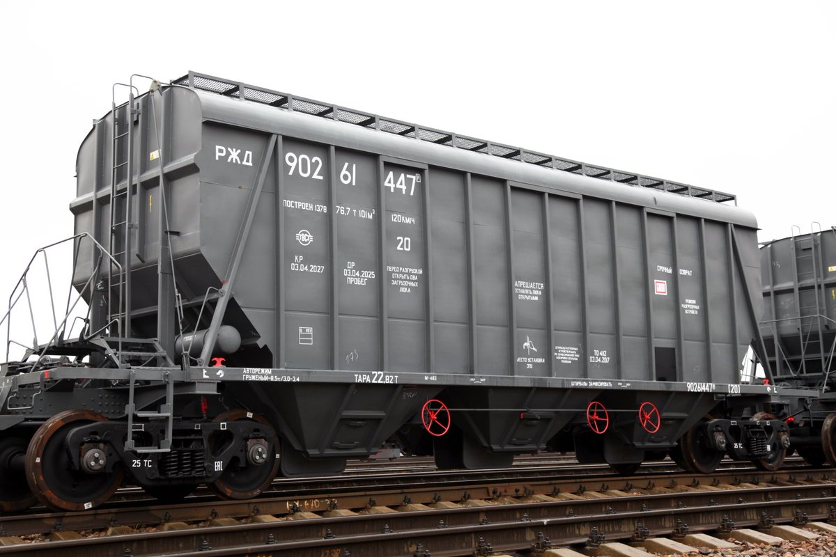 Uniwagon's tweet photo. ОВК и «Логистика 1520» подписали соглашение на поставку 300 хопперов для перевозки минеральных удобрений https://t.co/xdn64rjxF2 https://t.co/YSLeXeAhJY