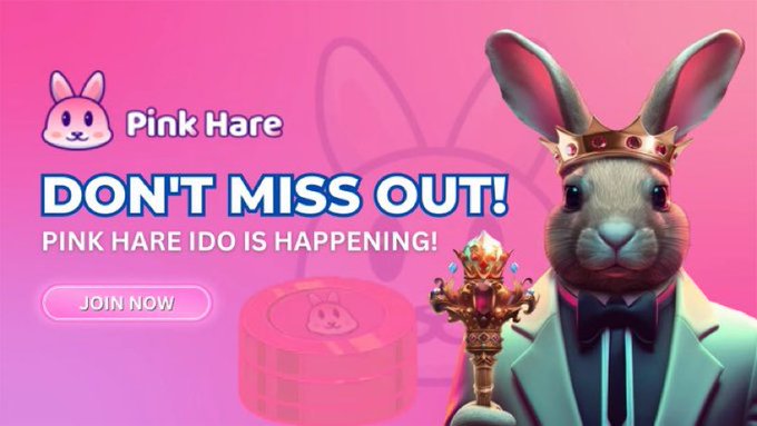 � Hold on to your seats - Pink Hare's IDO is happening! 🚀 I'm lucky to be part of it and confident it'll