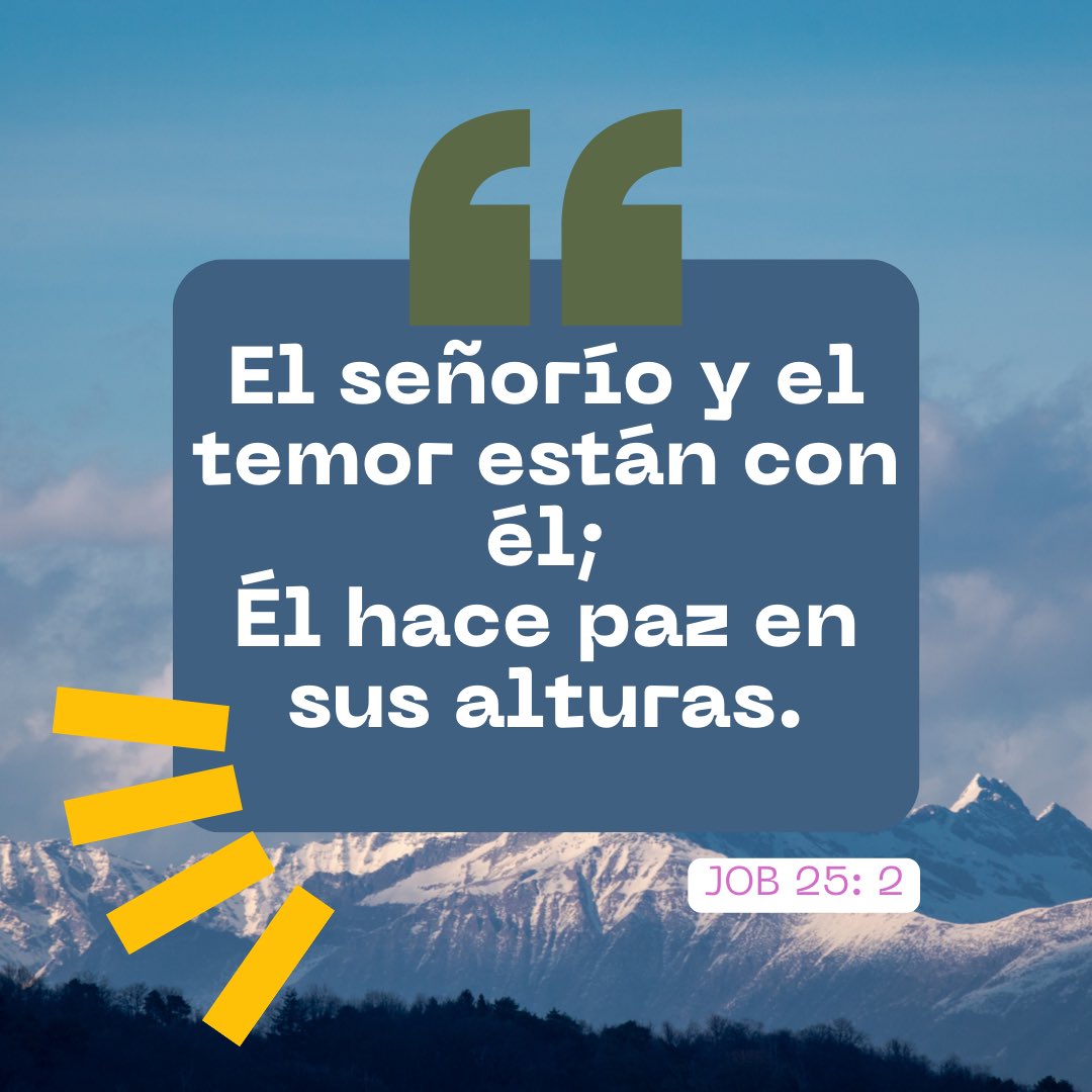 gersonhv7's tweet photo. Job 25
✍️Experimenta el poder de Dios en tu vida.
✍️Dios es santo y justo, pero también poderoso y misericordioso.
#rpsp #PrimeroDios #Job25 https://t.co/9Tr8YbatJI