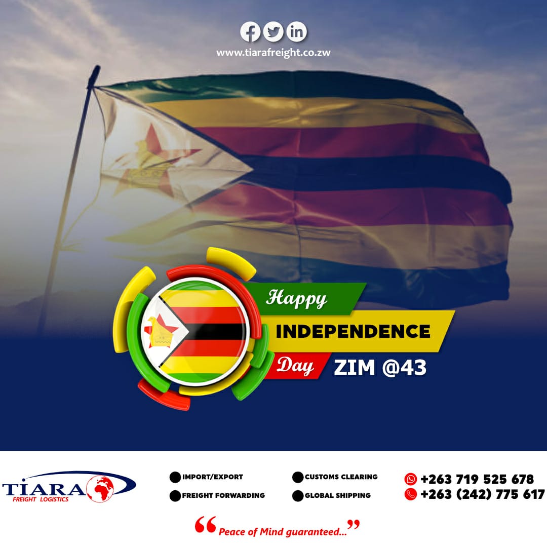 tiarafreight's tweet photo. Tiara Freight Logistics wishes you a Happy Independence Day
#import 
#export
#customsclearing
#beiraport
#durbanport
#logisticssolutions
#sourcing https://t.co/Ob3DqVSx2a
