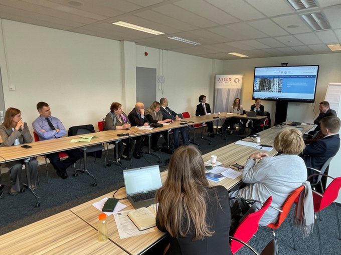 Ukrainian judges in conversation with the Asser MATRA-Ukraine team