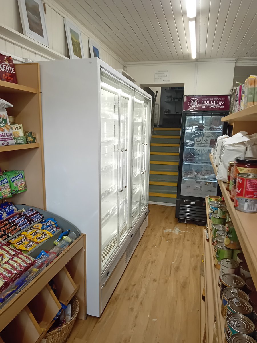 celsiusref's tweet photo. Lovely new @TEFCOLD Galaxy+ cabinet installed at Peaslake Village Stores. Great delivery working with Hadfields Transport #commercialrefrigeration #surrey #refrigeration #install https://t.co/O9u3XdxQJp