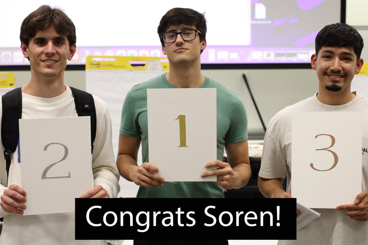 WCU_Physics's tweet photo. Who came out on top at the WCU's Mathematics Departments Integration Bee?  A Physics Major! Congrats Soren Basol! https://t.co/pGGKEhkCu1