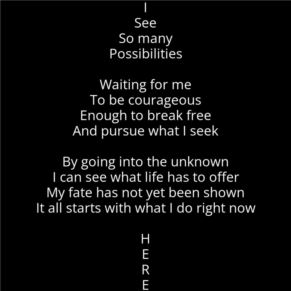 GeometricPoems's tweet photo. Life can get better if you are up for the challenge. There is always something that can be done to help the situation improve, it is up to you what you decide to do.

#GeometricPoems #Up #Poetry #PoetryTwitter #PoetryCommunity #WritingCommunity #Writer #Poet #Poem #ShapePoem https://t.co/Ns2U58zuCI