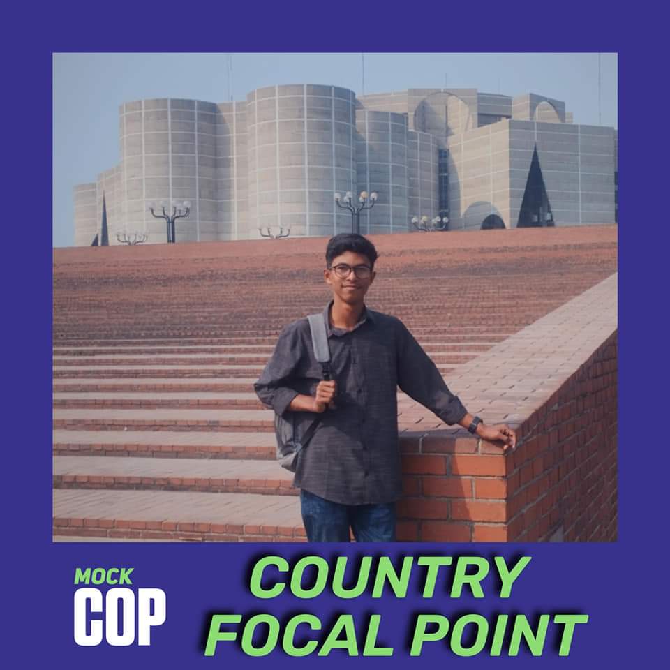 YouthNetGlobal's tweet photo. 🎉 Exciting news! 🌍🌡️🌿 Yudhistir Chandra Biswas from @YouthNet4CC has been selected as a Country 🇧🇩 Focal Point for #MockCOP 🙌 A great opportunity to make a difference in the global #climatechange movement! Let's celebrate Yudhishtir and the power of #youth! 👏💚 https://t.co/23CnoVkn73
