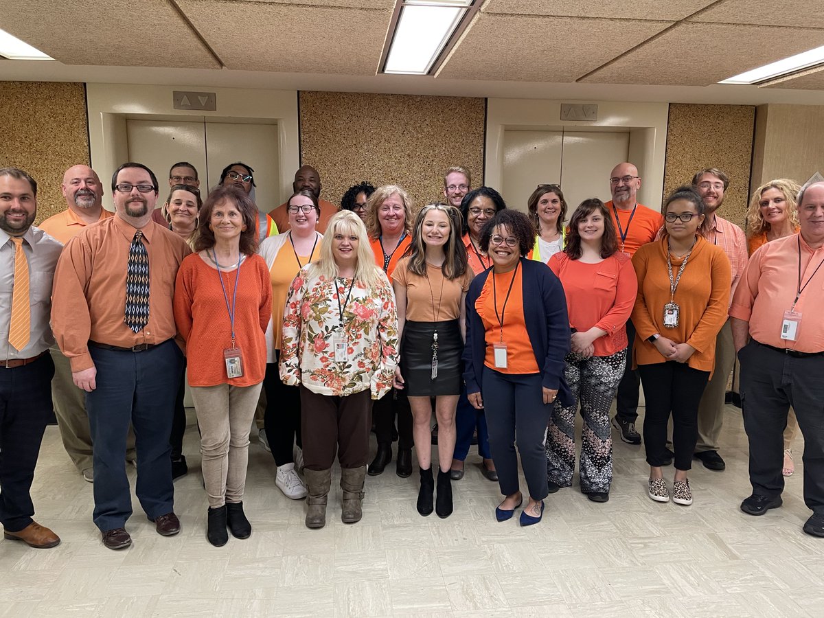 WVDOT's tweet photo. As the #WVDOT embarks on its massive new construction season, Gov. Jim Justice and Transportation Secretary Jimmy Wriston, P.E., invite partners and members of the public to join us in wearing orange this Go Orange Day to share our commitment to driving safely in work zones. https://t.co/mejG9CowOw