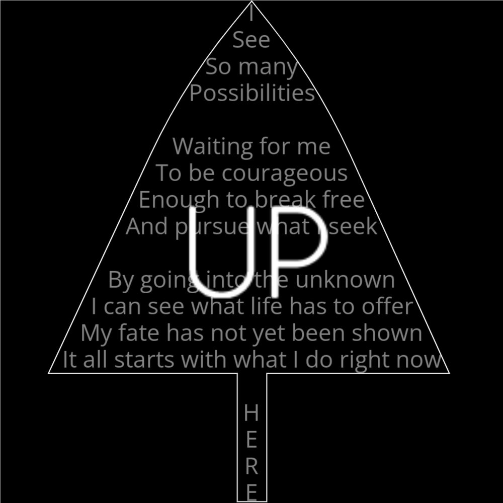 GeometricPoems's tweet photo. Life can get better if you are up for the challenge. There is always something that can be done to help the situation improve, it is up to you what you decide to do.

#GeometricPoems #Up #Poetry #PoetryTwitter #PoetryCommunity #WritingCommunity #Writer #Poet #Poem #ShapePoem https://t.co/Ns2U58zuCI