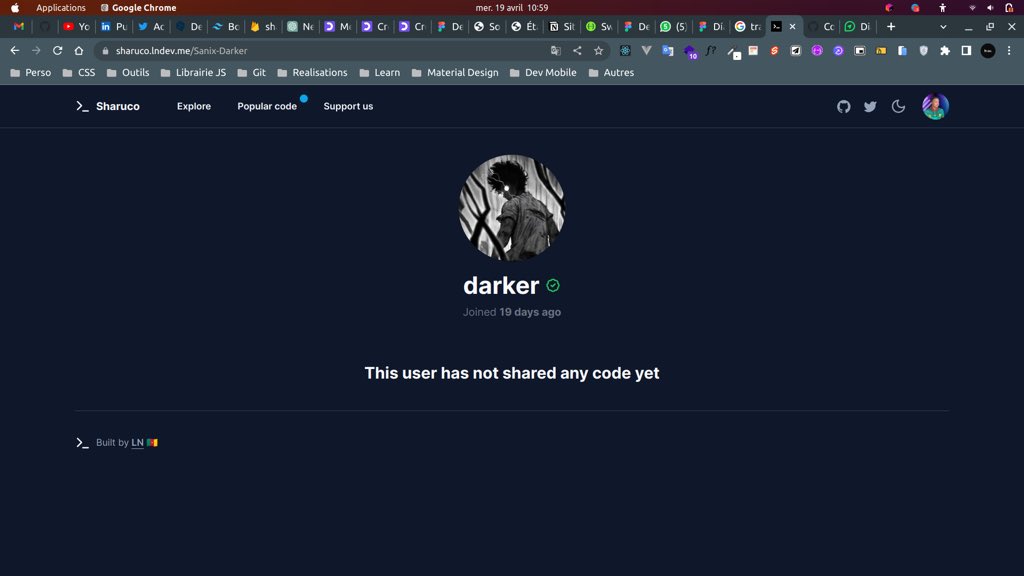 sharuco_app's tweet photo. Faites au moins une contribution sur Sharuco et obtenez un badge 😁

Github: https://t.co/b9ouo1yPrF

#CaParleDev 

Cc @kali47_ @sanixdarker 👀 https://t.co/RwEqRbz6tY