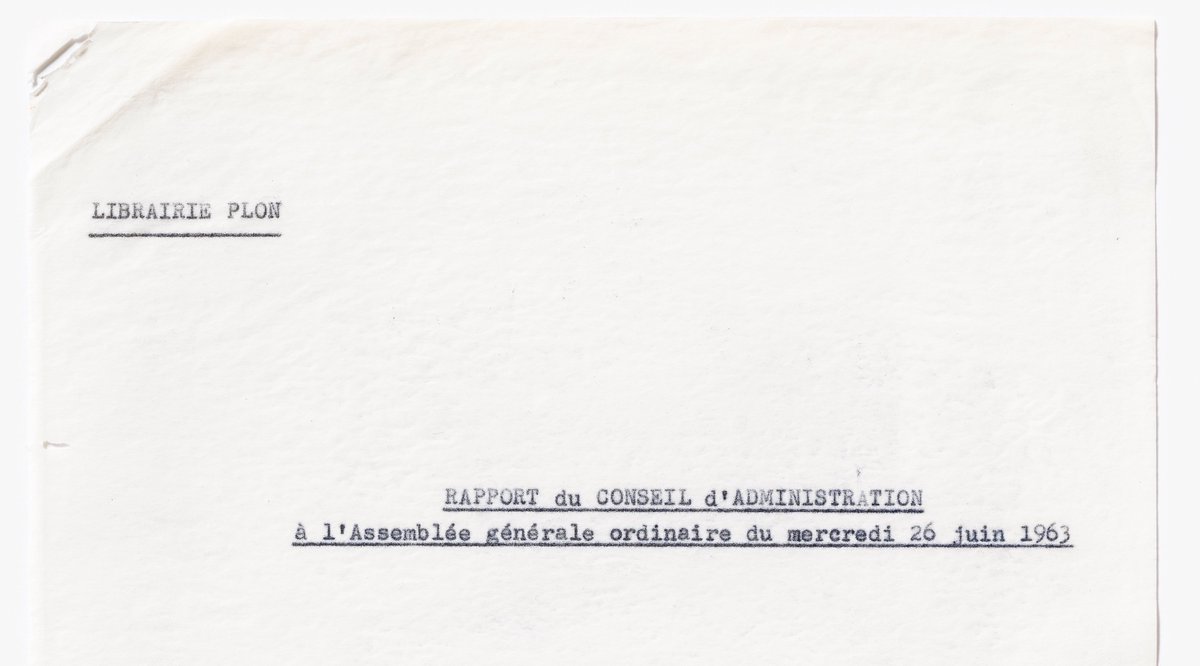 IMECArchives's tweet image. [PAPIERS HISTOIRES D'ÉDITEURS]
« 10/18 a conquis en quelques mois une place considérable en France et dans les pays de langue française par la qualité de ses programmes et de sa présentation ».
Un Papier de Jean-Yves Mollier :
imec-archives.com/matieres-premi…
#edition #archives #plon