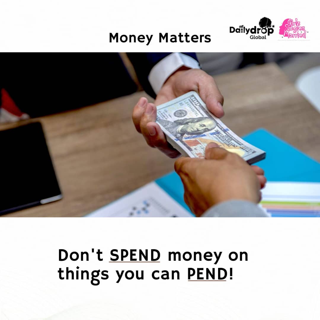 DailyDropGlobal's tweet photo. It is called Scale of Preference. It is wisdom to prioritize your spending. 

Good morning. Share as you receive 🤗🤗 https://t.co/PHwD10dTjZ