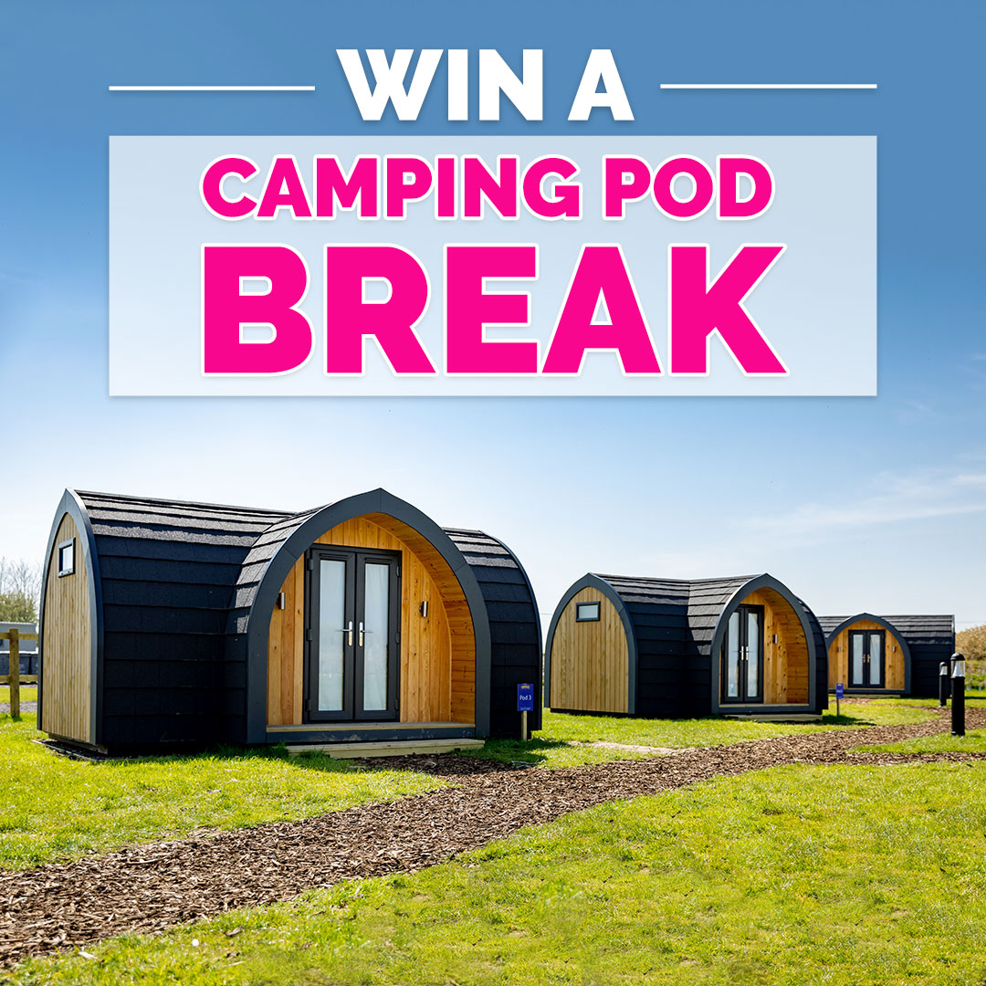 COMPETITION TIME🥳

To celebrate the warmer weather creeping in, we have decided to give away a Camping Pod Break* to one lucky winner!⛺

To enter, simply:
• Follow us
• Retweet this
• Tag 3 friends

Good luck! The winner will be announced 30th April!🙌