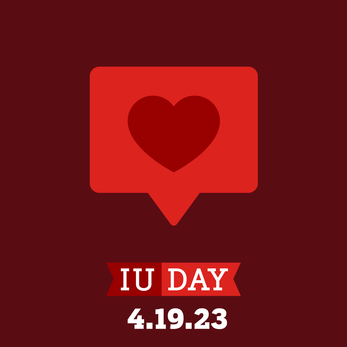 IndianaUniv's tweet image. IU Day is here! It’s time to show off your spirit. Make sure to use #IUDay on your posts, and to visit bit.ly/3UV4CIY all the details! #IUDay