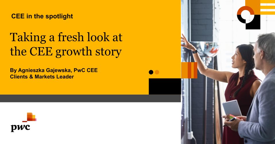 Today we’re excited to launch our new series of articles “CEE in the spotlight”, in which we will examine the most important ingredients in the region’s recipe for success. Read the 1st article by @gajewska_aga, CEE Clients & Markets Leader: pwc.to/41zT5AK #FutureofCEE
